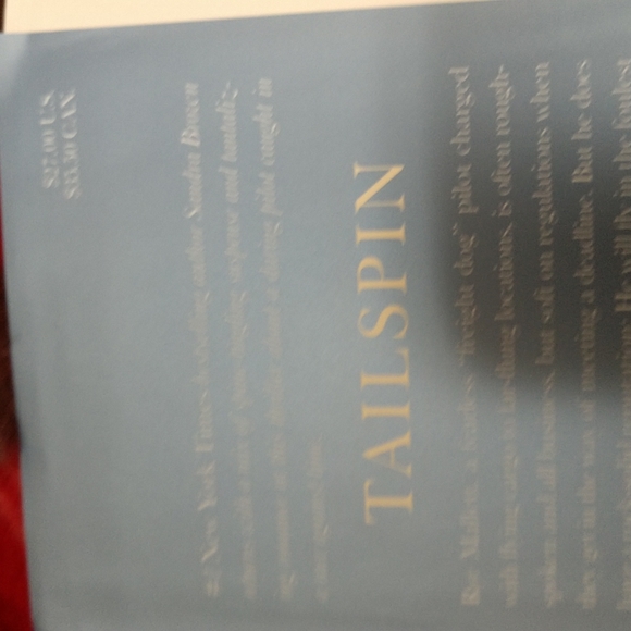 Sandra Brown "Tailspin" Thriller Story 454 Pgs. Like New - Picture 6 of 7